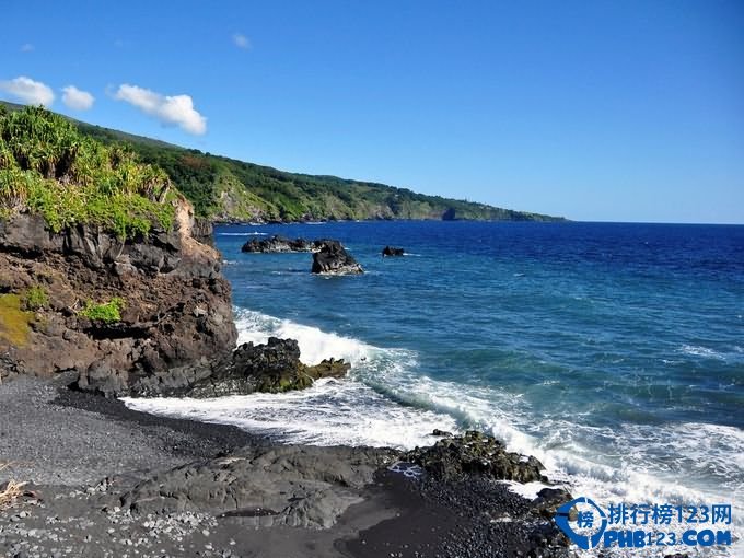 北美十大最美沿海公路top8:美国夏威夷毛伊岛,哈纳公路