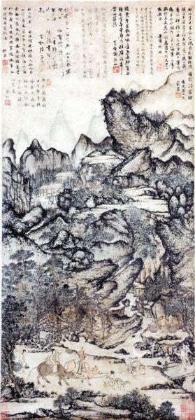 中国最贵的10幅画四、稚川移居图