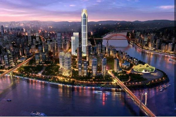 重庆十大高楼排行榜:重庆塔上榜,第一造价100亿!