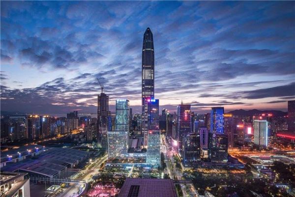 中国最有钱的城市图片