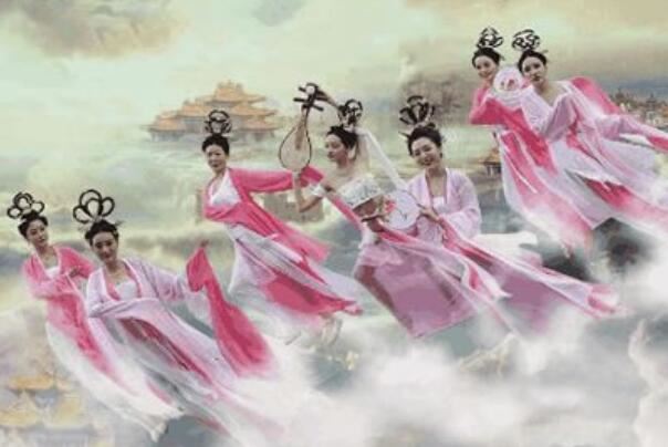 中国神话中最好看的十大仙女,宓妃上榜,第二是七位女神的统称